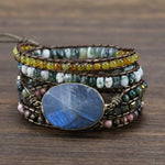 Bracelet Labradorite Bleue - Vignette | La Petite Bijouterie 