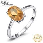 "DAURIS" Bague Citrine Véritable - Vignette | La Petite Bijouterie 