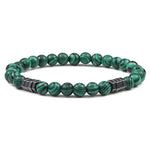 "MEMPHIS" Pierre Malachite Bracelet - Vignette | La Petite Bijouterie 