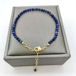 Bracelet Lapis Lazuli et Or - Vignette | La Petite Bijouterie 