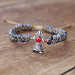 Bracelet Labradorite Artefact Bouddiste - Vignette | La Petite Bijouterie 