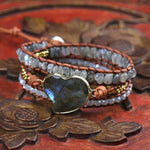 Black Labradorite Bracelet - Vignette | La Petite Bijouterie 