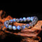 Bracelet Labradorite et Pierre de Lune