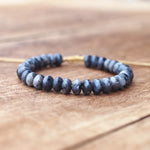 Bracelet de Labradorite Noire - Vignette | La Petite Bijouterie 