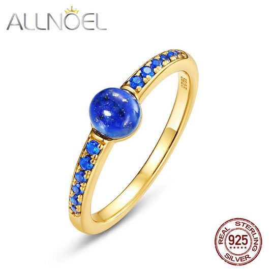 Anastasia <br> Bague Lapis Lazuli Véritable