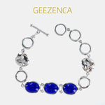 Bracelet Lapis Lazuli Lithothérapie - Vignette | La Petite Bijouterie 