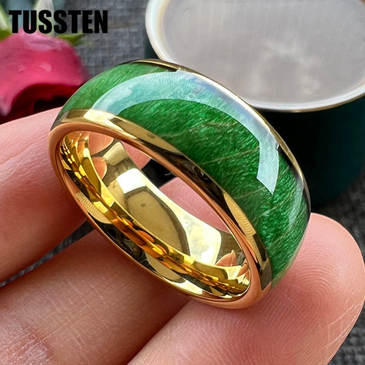 "NEW-YORK" Bague en Jade