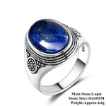 Georges   Bague Argent avec Lapis-lazuli - Vignette | La Petite Bijouterie 