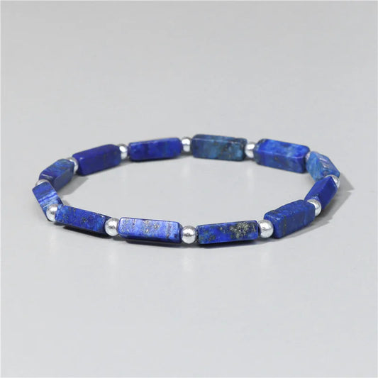 Bracelet Argent Lapis Lazuli