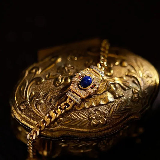 Alexandre - Bracelet Royal en Lapis Lazuli