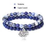 Bracelet Lapis-Lazuli Arbre de Vie - Vignette | La Petite Bijouterie 