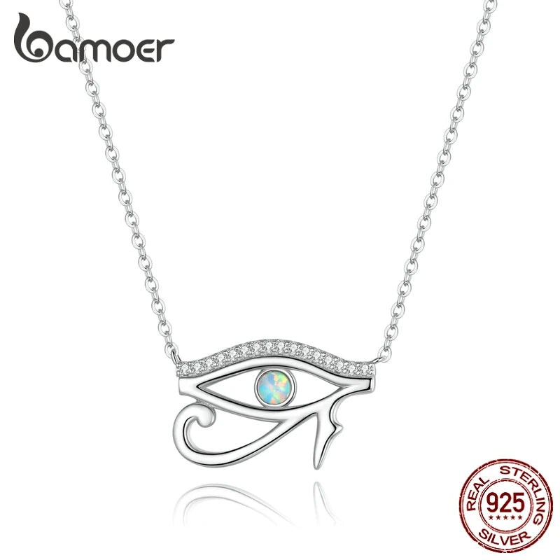 "CLEO" Collier Pierre Opale Style Egyptien
