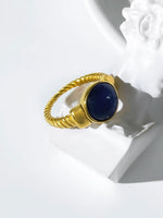 Félicie   Bague Ancienne Lapis Lazuli - Vignette | La Petite Bijouterie 