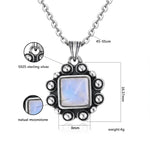 "EPHÈSE" Collier Argent Pierre de Lune - Vignette | La Petite Bijouterie 