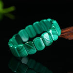 "CATAL" Bracelet en Pierre Malachite - Vignette | La Petite Bijouterie 