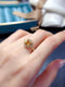 "SOLARIS" Bague en Citrine