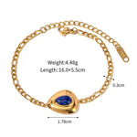 Mathilda - Bracelet en Lapis Lazuli Femme - Vignette | La Petite Bijouterie 