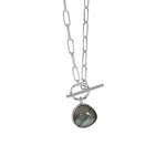 Collier avec Pierre Labradorite - Vignette | La Petite Bijouterie 