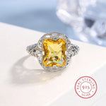 "SOLEIRA" Bague Citrine pour Femme - Vignette | La Petite Bijouterie 