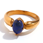 Clotilde    Bague Lapis Lazuli Vintage - Vignette | La Petite Bijouterie 