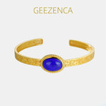 Bracelet Jonc Lapis Lazuli - Vignette | La Petite Bijouterie 