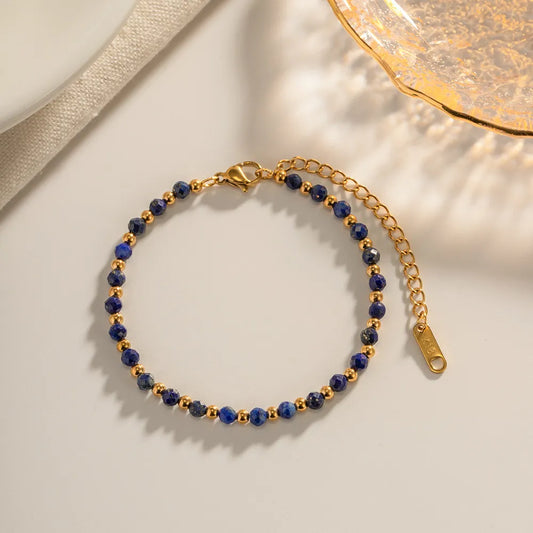 Bracelet Lapis Lazuli Femme