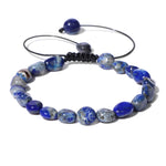 Bracelet en Lapis Lazuli Bleu - Vignette | La Petite Bijouterie 