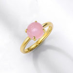 Bague en Quartz Rose - Vignette | La Petite Bijouterie 