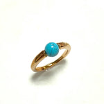 "SOLEIL" Bague avec Turquoise - Vignette | La Petite Bijouterie 