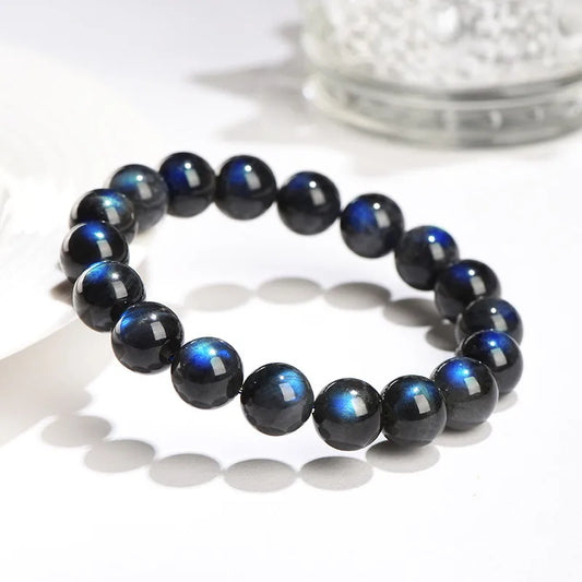 Bracelet en Labradorite Bleue